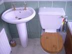 LANDLORDS! QUALITY Pedestal Sink and Toilet ideal for....